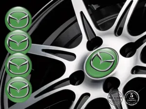 Mazda Radaufkleber Ausgabe Luxusgewölbte Logos